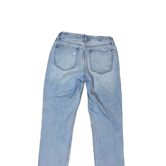 ABERCROMBIE & FITCH “Annie” High Rise Girlfriend Jean w/ Zipper Accent 30/10 R - Picture 5 of 5